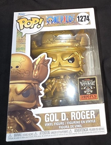Funko Pop One Piece Gol D. Roger SDCC 2024 3400 PCS Fundays Exclusive