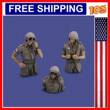 1/35 Scale Resin Figure Model Kit Modern Military Hobby Miniature Toy Idf Tan...