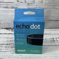 Amazon Echo Dot (2nd Generation) Smart Speaker w/ Alexa - Black - New Sealed