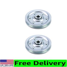 Heavy Duty Garage Door Pulley 2 Pack - 3" Iron, 200LB Capacity for Easy Install