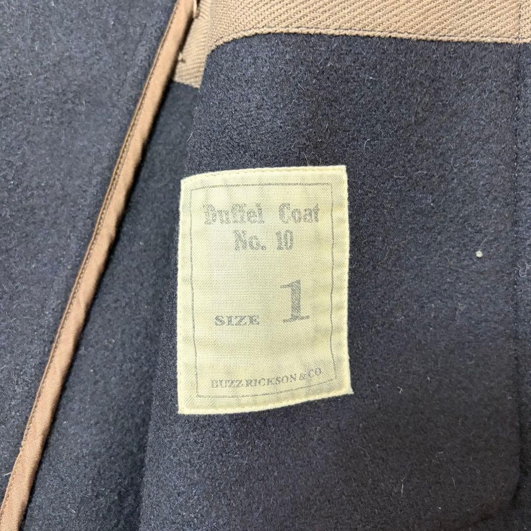 Excellent condition Buzz Ricksons duffle coat in … - image 8