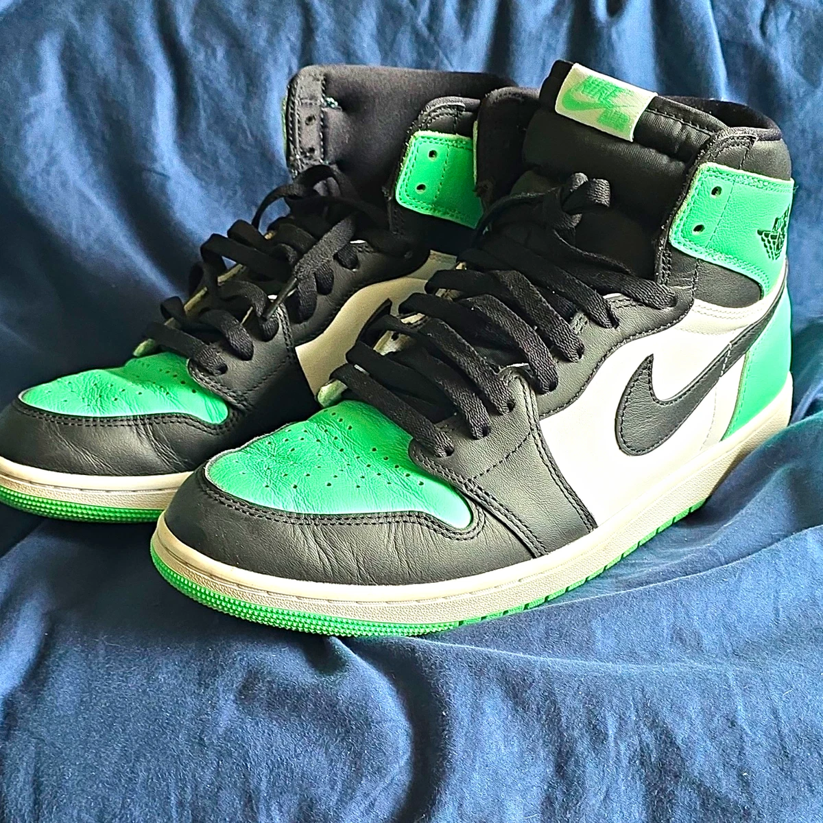 Las mejores ofertas en Jordan 1 Retro OG High Green Glow | eBay