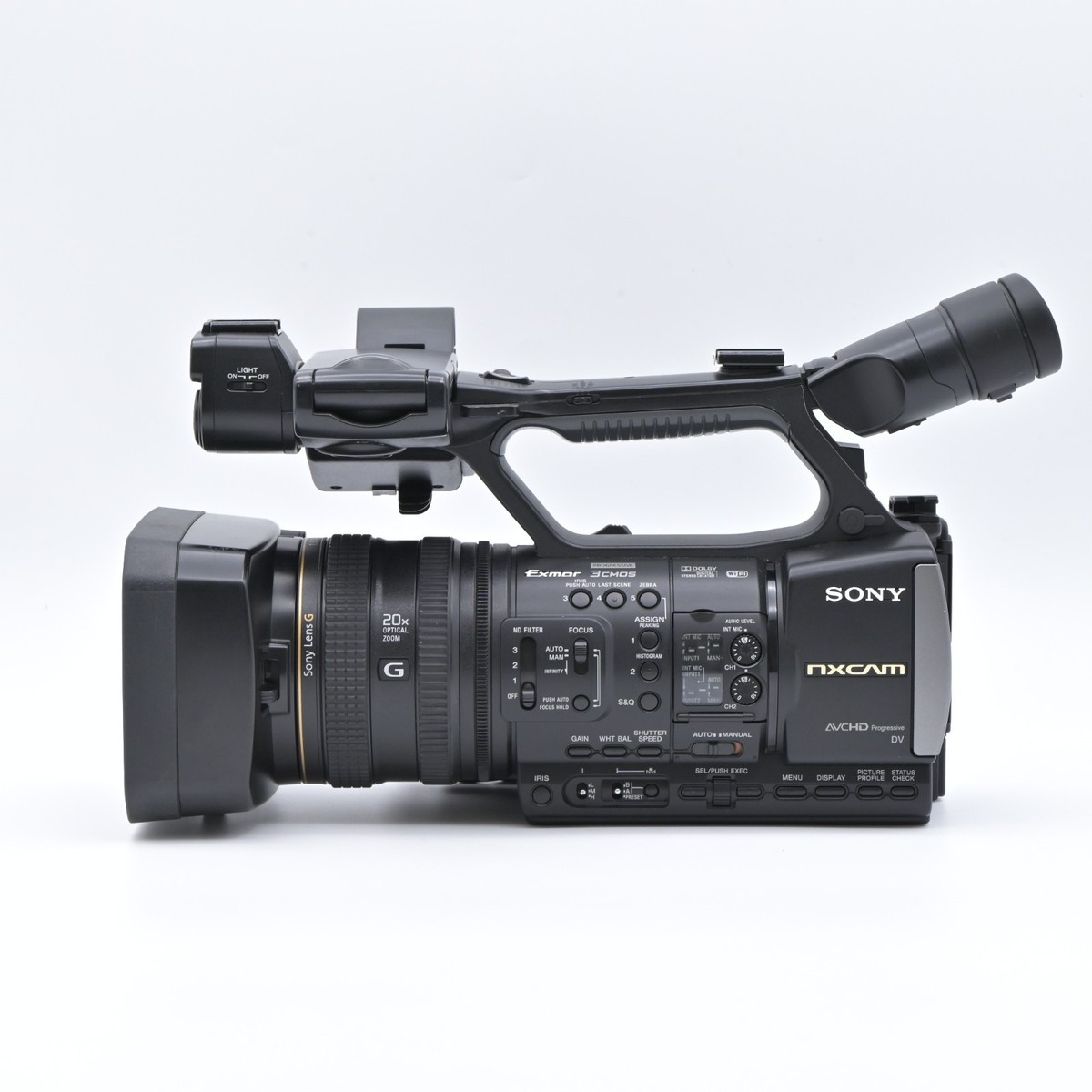 SONY NXCAM Camcorder HXR-NX3 Full HD (Operation Time 530H