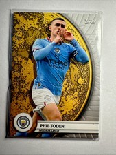 2024-25 Topps Blue Moon Manchester City PHIL FODEN  Gold Moon #44