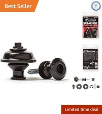 Dunlop Straplok  Strap Retainers - Lightweight, Resilient, Perfect for Guitars
