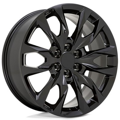 22x9 Performance Replicas Wheels PR210  Gloss Black Rims 6x139.7 ET+28 (1pc)