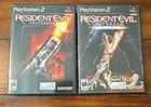 Capcom Resident Evil Outbreak + File #2  (Sony PlayStation 2) lot of 2 games