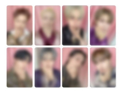 Ateez Fotokarte ''GOLDEN HOUR: Part.5'' Kpop Official jjmuze POB _ 8 Type