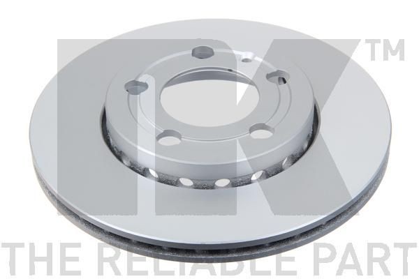 2X Nk Bremsscheibe 3147101 FüR Skoda Vw-image