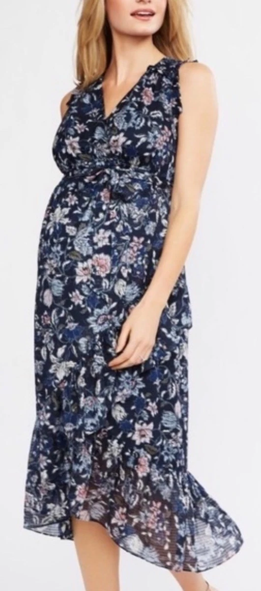 jessica simpson a line maternity dress Bump & style watch: Jessica Simpson in the perfect patterned maternity dress
