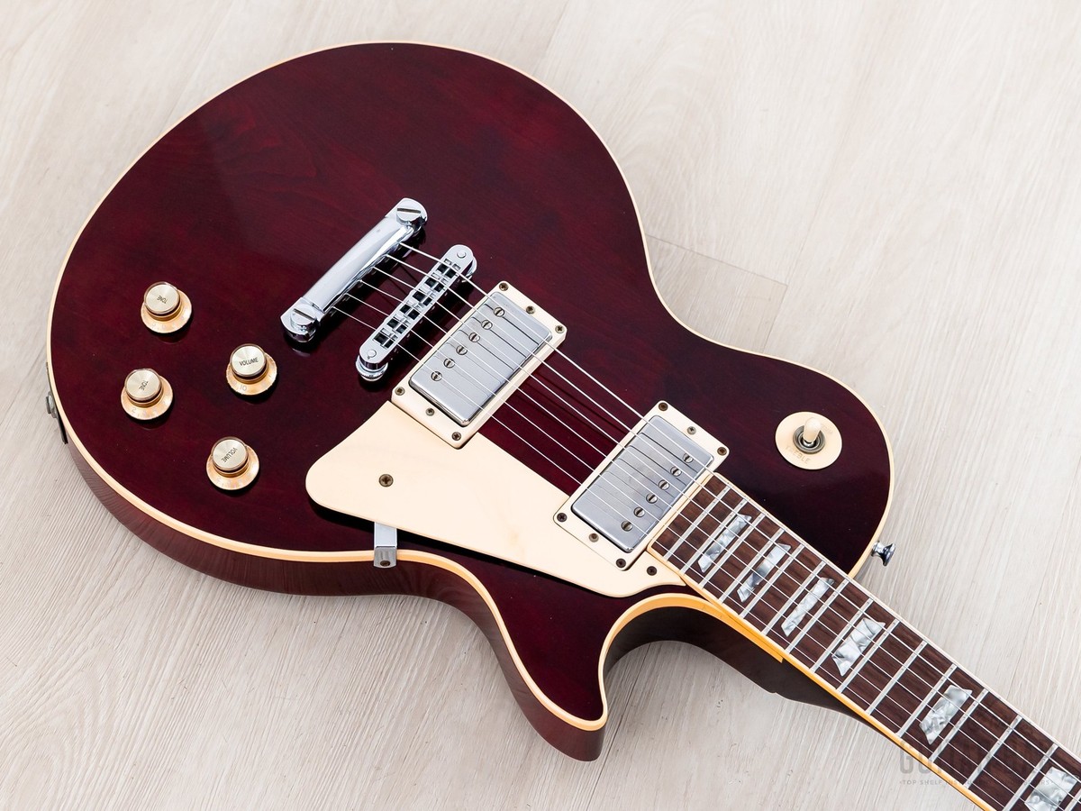 1978 Gibson Les Paul Standard Vintage Guitar Wine Red w/ T Tops