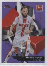 2020-21 Topps Finest Bundesliga Purple Refractor /250 Marco Hoger #54