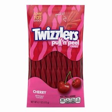 Twizzer pull ‘n’ peel CANDY CHERRY ARTIFICIALLY FLAVORED (172 g)