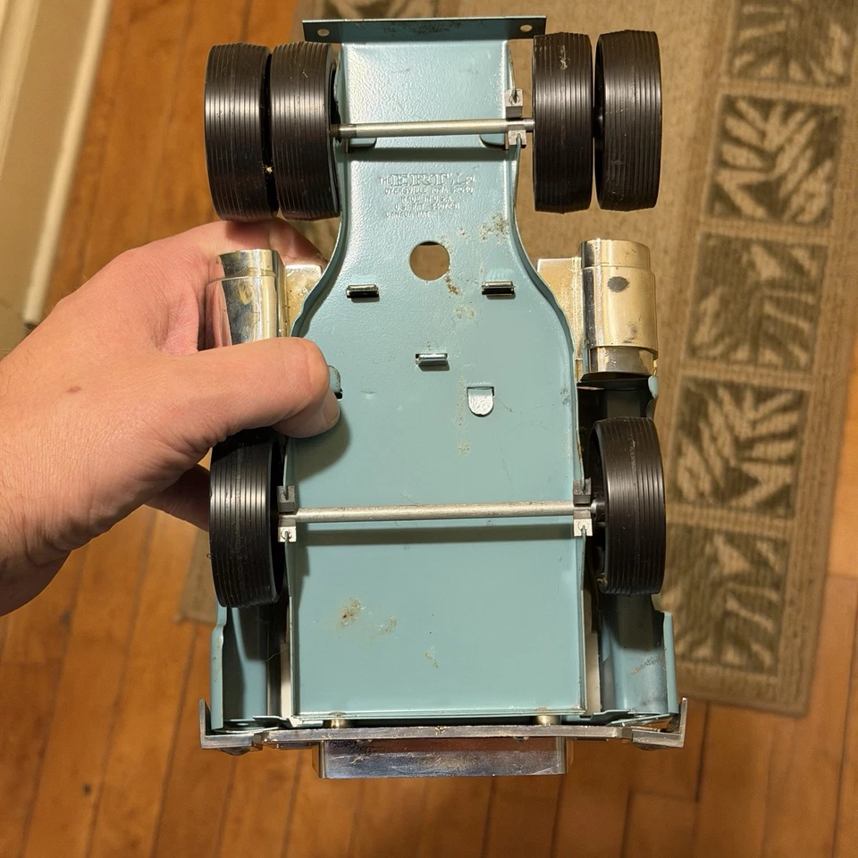 Remolque tractor vintage Ertl años 70 Sears camión de acero semi prensado Foto 4 de 4