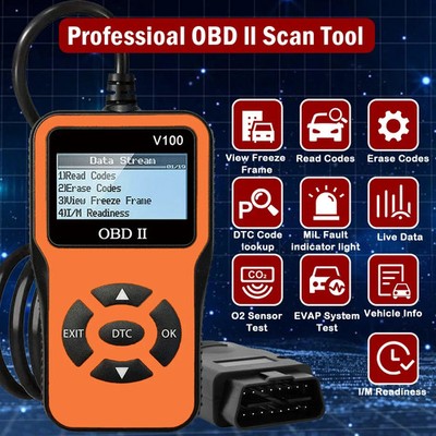Car OBD2 Diagnose Scanner Code Reader Engine Fault Code Scanner Diagnose Tools