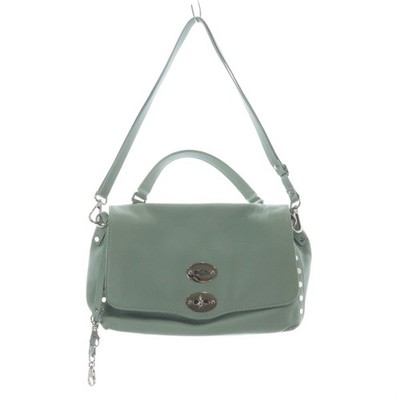 ZANELLATO Green 2-Way Shoulder Bag Handbag ladies used