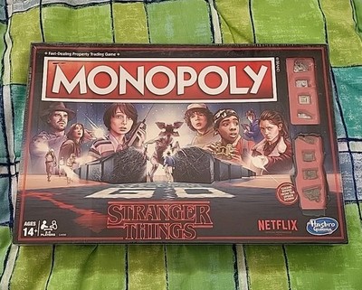 Monopoly Stranger Things Board Game New Sealed