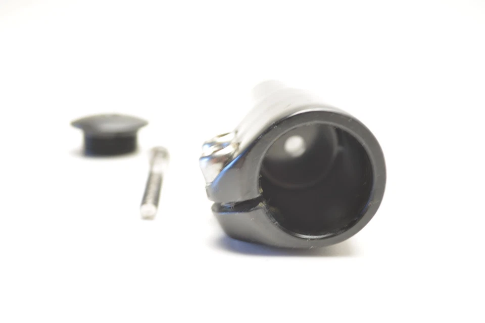 DELTA BIKE GEAR BLACK ALLOY BICYCLE 1 1/8" THREADLESS STEM 70 MM STEERER RISER - Image 4 of 4