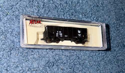 Coche tolva Atlas N CNJ Central Nueva Jersey 55 toneladas Fishbelly / #41154 / #67466 | Condition: Used