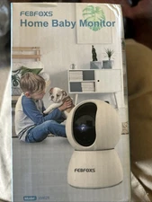 Febfoxs Home Baby Monitor Camera, WiFi Indoor Camera, Cloud Storege/Motion Detec
