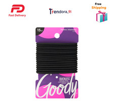 Goody Ouchless Hair Elastics   No Pull, No Breakage, Tangle-Free Hold for Thi...