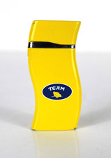 Accendino Vintage Anni 90 TEAM V3i Ricaricabile Accensione Elettronica Metallo