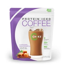 Protein Iced Coffee, Caramel Macchiato, 16.3 oz (462 g) 1.02lb