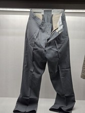 Vintage French Military Gray Dress Trousers 77