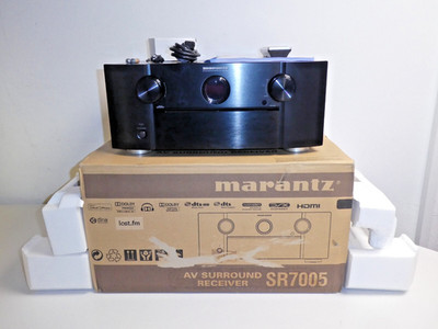 Marantz SR7005 7.1 High-End AV Receiver, Black, in original packaging, like...