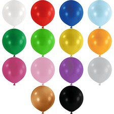 XXL Luftballons &Oslash; 90cm Helium Riesen Ballons 100% Naturlatex Bio Luftballon