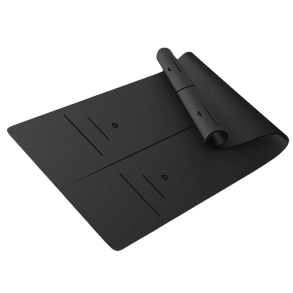 NNEOBA Foldable Non-Slip Rubber Yoga Mat for Comfortable, Durable, and Portable Workouts