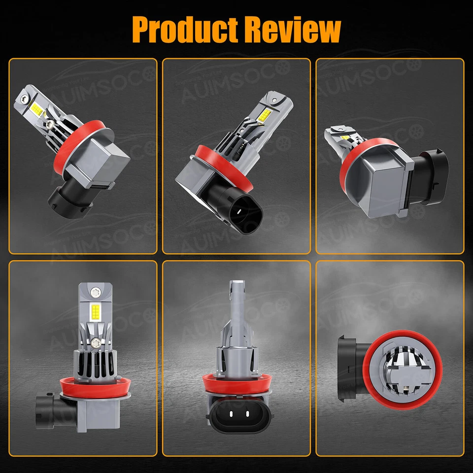 Kit de bombillas LED haz alto/bajo 6000 k blanco para Lexus CT200h 2011-2017 Foto 4 de 4