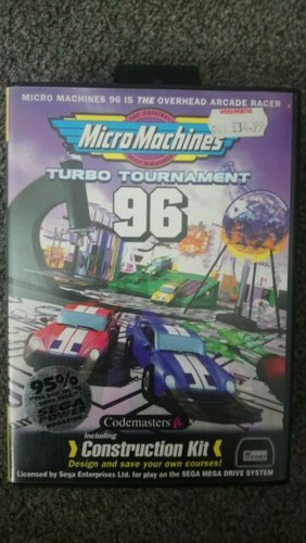 MicroMachines Military Pour Sega MegaDrive - Jeu De Course PAL (1996) - Neuf Sous Blister
