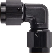 AN Female to AN Female 90 Degree Swivel Coupler Fitting Adapter Union Aluminum