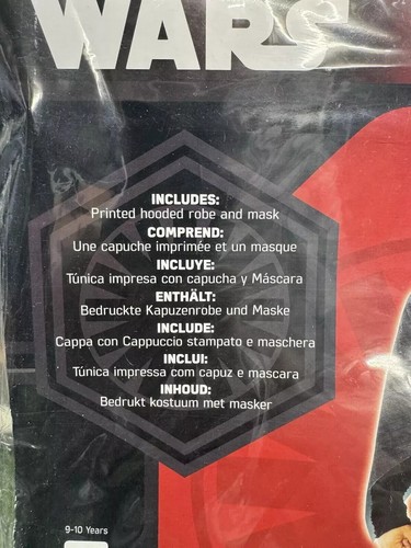 Star Wars Kylo Ren Deluxe Costume Age 13-14 - Picture 5 of 11