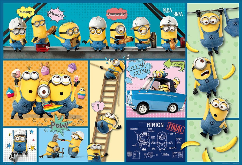300-piece jigsaw puzzle Minion Comic Art (26x38cm) from Japan New