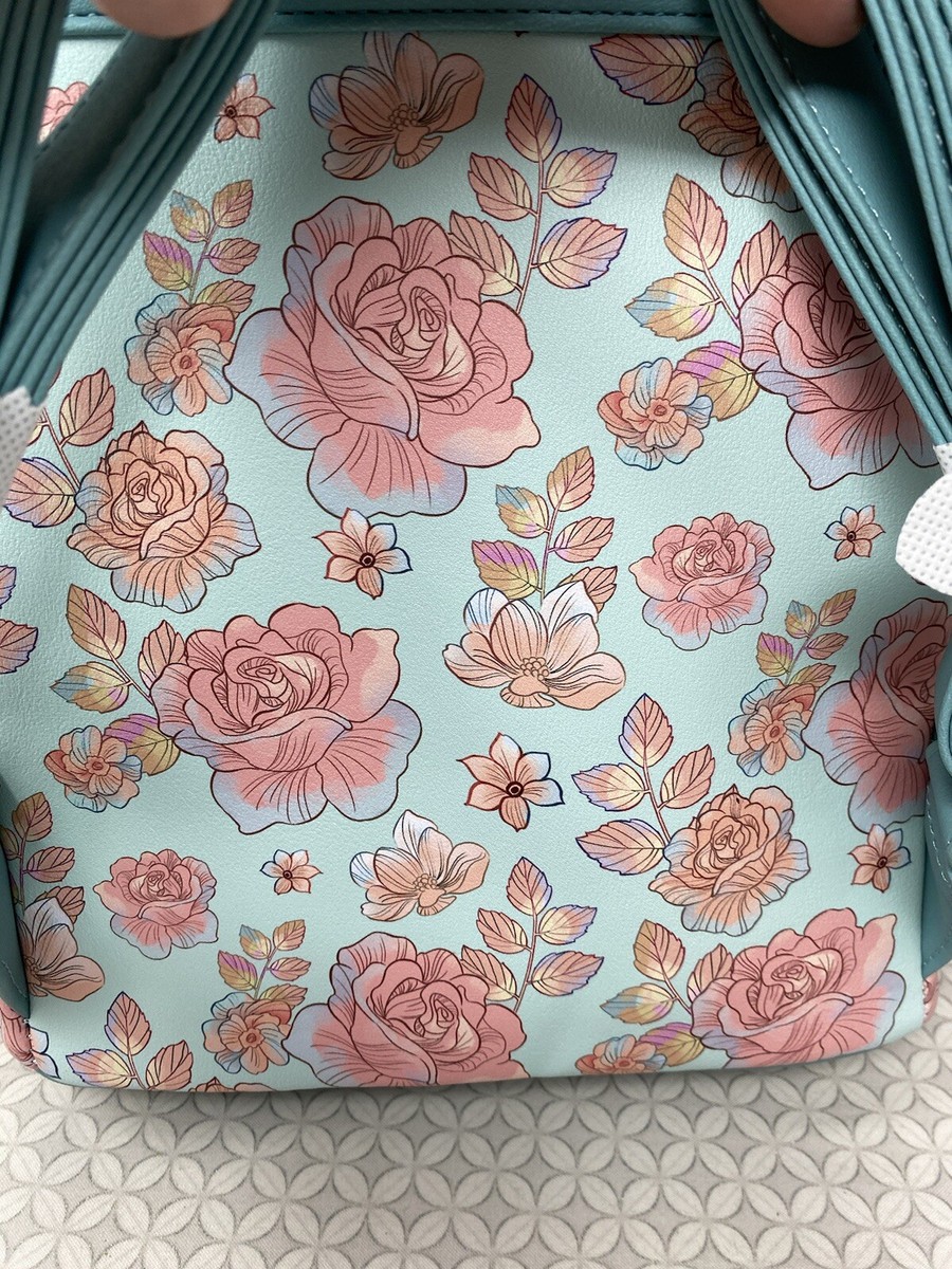 Hot Topic Loungefly Disney Cinderella Pink Flowers Mini  display picture 3