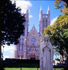 Basilica in Guelph, Ontario Canada - Vintage Stereo Realist slide #443