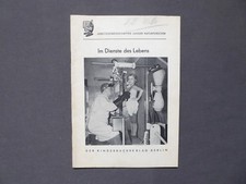 AG Junge Naturforscher, Im Dienste des Lebens, EA 1955 DDR