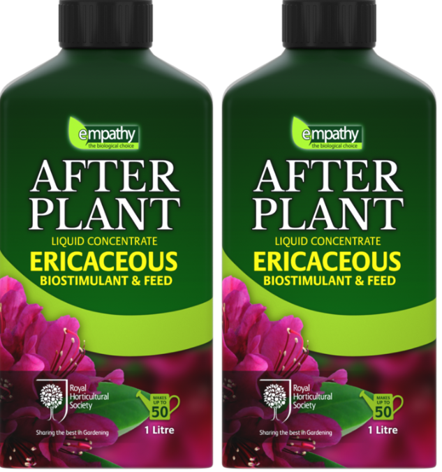 2x Empathy After Plant Ericaceous Plant Feed Liquid Concentrate Fertiliser 1L