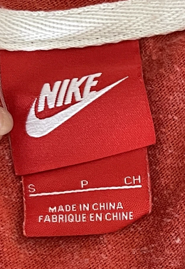 Camisa Nike Sin Mangas Con Capucha Corredor Trasera Bolsillo Cordón Para Mujer Pequeña Naranja” Foto 3 de 4