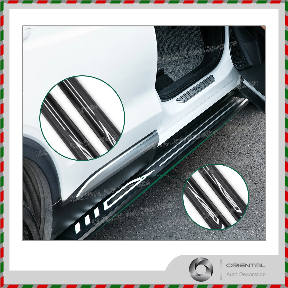 Aluminum Side Steps Running Board For Ford Territory all model ZY