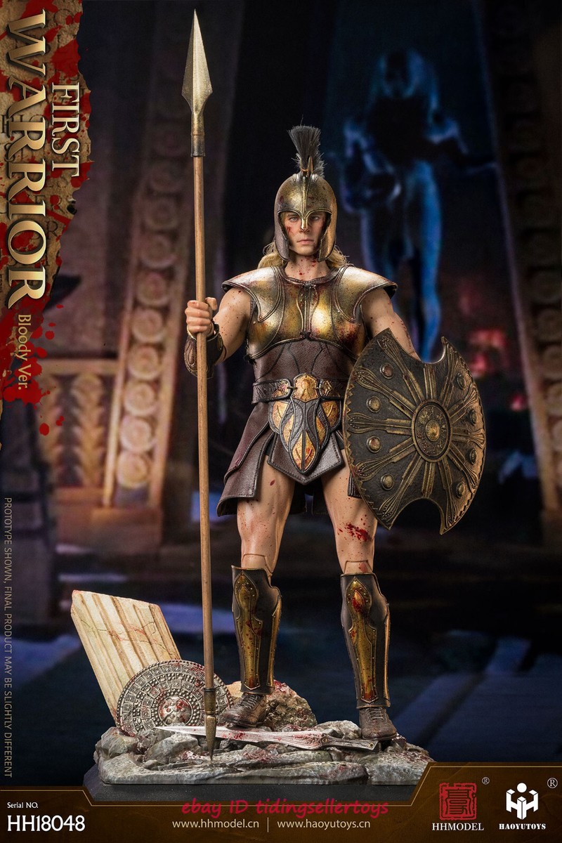 Greek First Warrior Troy HHmodel x HaoYuTOYS 1/6 Bloody