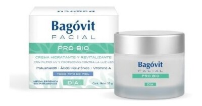 Bagovit   Pro Bio Día Crema Facial Hidratante Y Revitalizante 55 grm