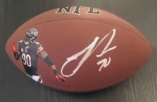 Julius Peppers Autographed Fathead NFL Football Chicago Bears/ JSA
