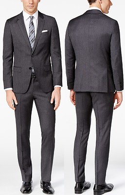 NWT HUGO Hugo Boss Red Label Super Italian 120 Wool Slim Fit Business Suit