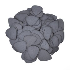 100pcs Medium 0.71mm 351 Delrin Guitar Picks Plectrums Black