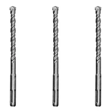  3/8"X8" SDS Plus Rotary Hammer Drill Bit Set Carbide Tip Masonry Concrete -3Pcs