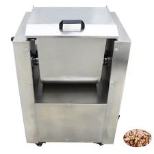 110V Electric Meat Mixer Commercial Blender Electric Stirrer 40L(10.5 Gal) Tank