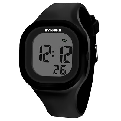 Kids Students Girls Boys Multifunction Alarm Date LED Digital Sports Wrist Watch